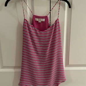 Loft spaghetti strap razor back shirt